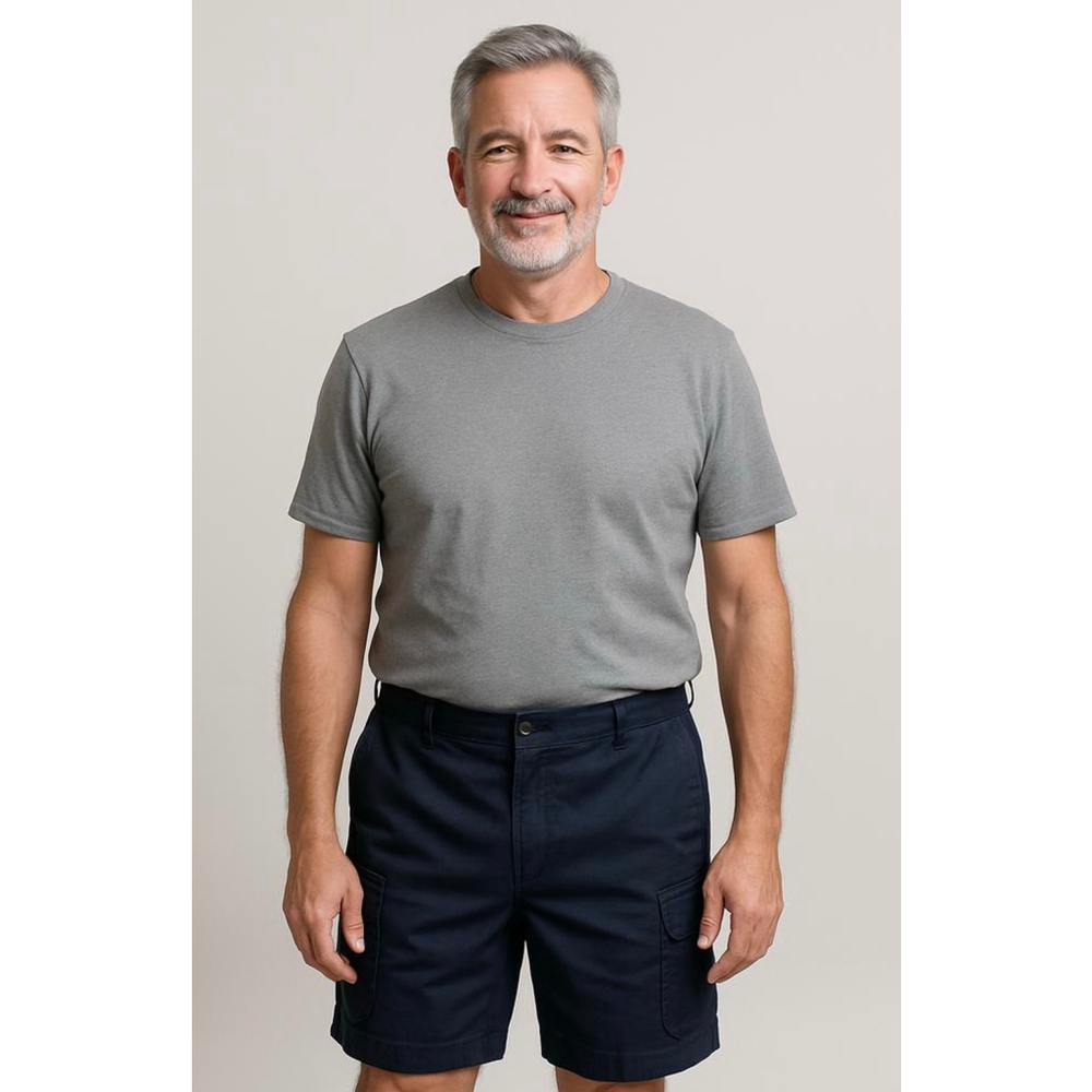 NWT L.L. Bean Men's Cargo Shorts Navy Blue Sz 12 Reg Preppy Golf Vacation Casual
